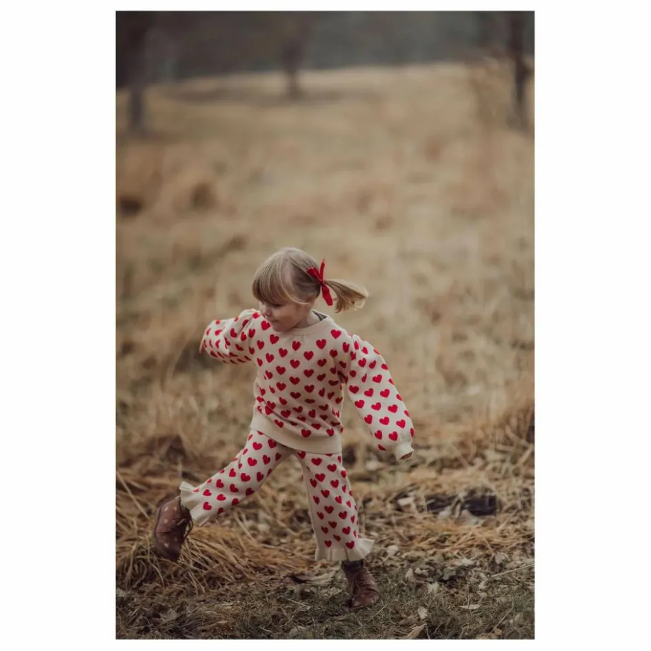 Enfant Fliink Pulls, Gilets*Pull Alon Heart Fibres Recyclées |