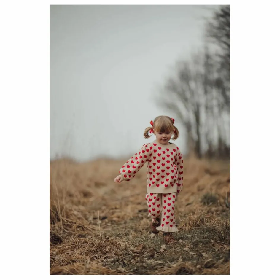 Enfant Fliink Pulls, Gilets*Pull Alon Heart Fibres Recyclées |