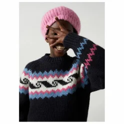 Outlet the new society Pull Andy | Bleu marine