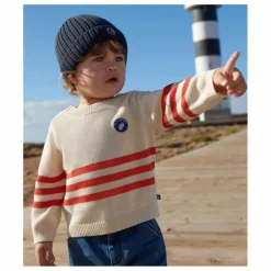 Petit Bateau Pulls, Gilets*Pull Bastien Coton Bio |