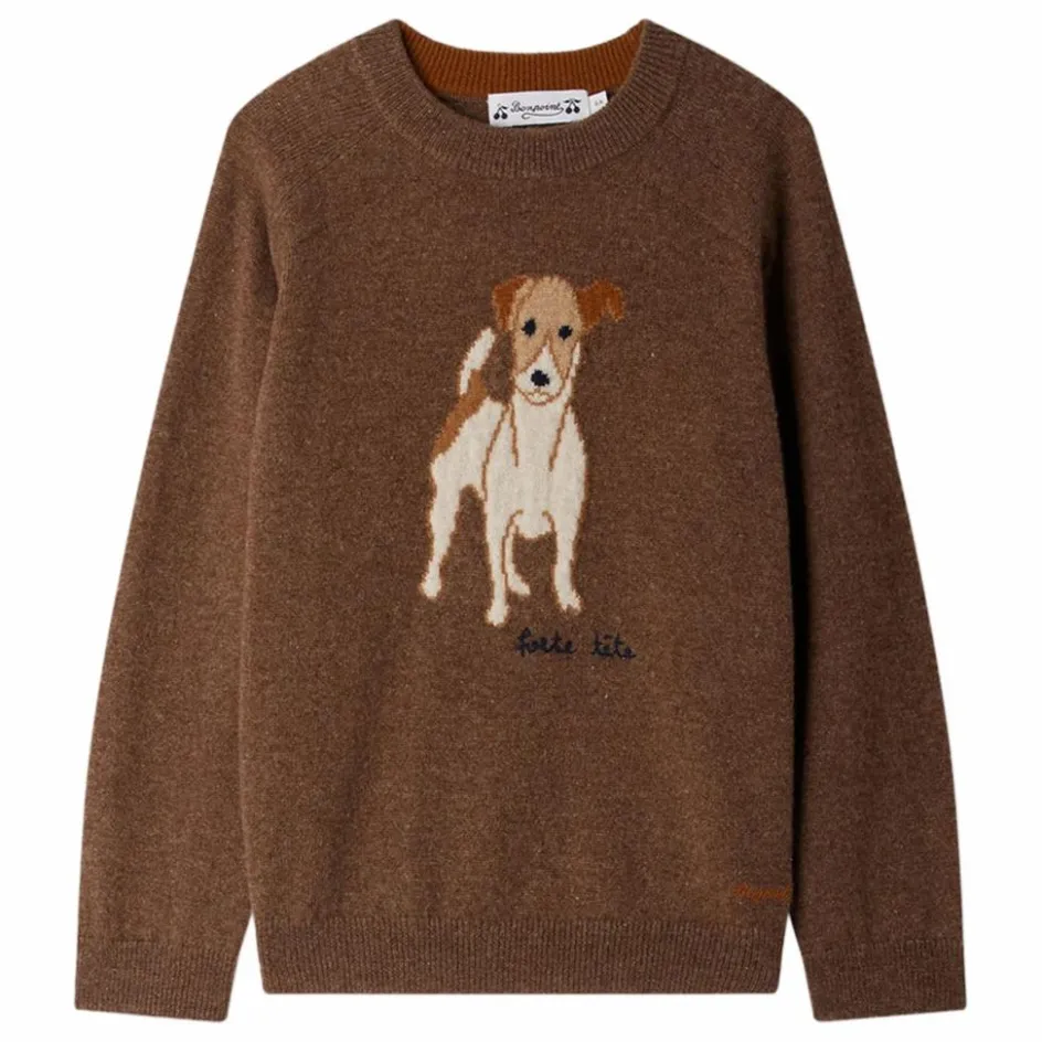Sale Bonpoint Pull Berlioz Cachemire | Marron