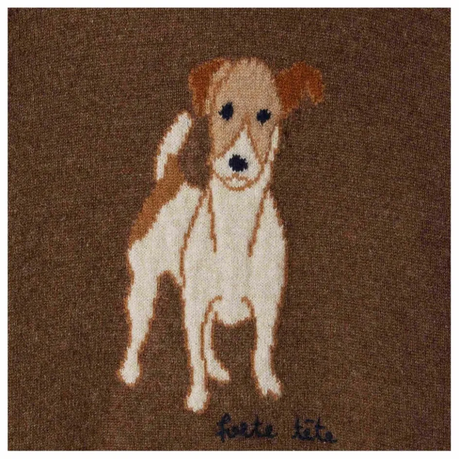 Sale Bonpoint Pull Berlioz Cachemire | Marron
