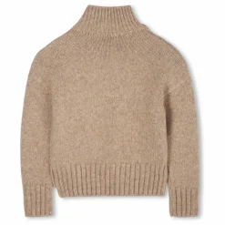 Outlet Zadig & Voltaire Pull Boutonné Ailes Laine | Beige