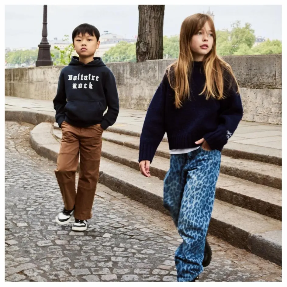 Enfant Zadig & Voltaire Pulls, Gilets|Pulls, Gilets*Pull Boutonné Laine |