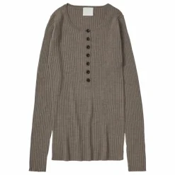 Femme FUB Pulls, Gilets*Pull Boutonné Laine Mérinos - Collection Femme |