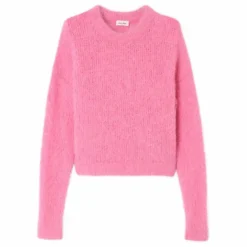 Discount American Vintage Pull Bymi Alpaga | Rose
