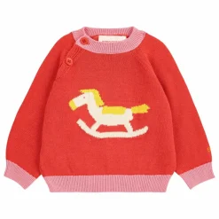 Bobo Choses Pulls, Gilets|Pulls, Gilets*Pull Cheval à Bascule Coton Bio |