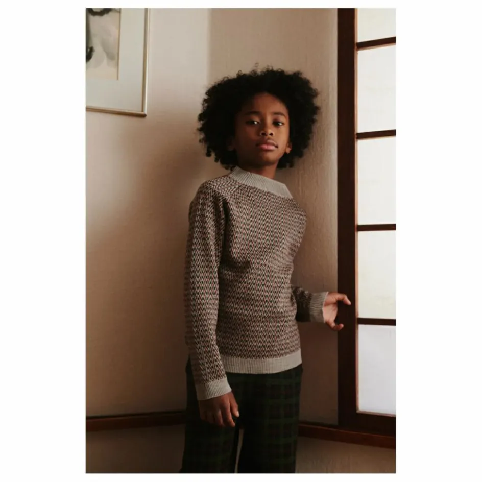 Enfant FUB Pulls, Gilets|Pulls, Gilets*Pull Chevrons Laine de Mérinos |