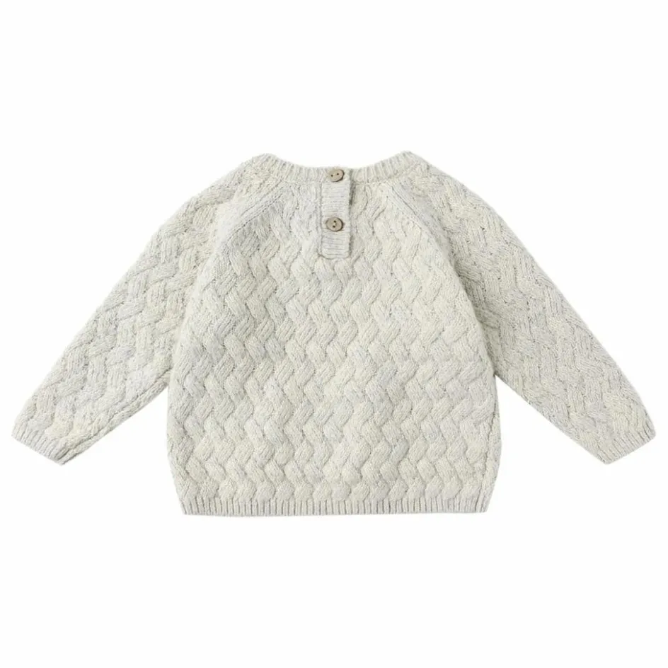 Quincy Mae Pulls, Gilets*Pull Chiné Fibres Recyclées |