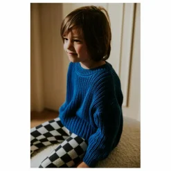 New Yuki Pull Chunky Coton Bio | Bleu roi