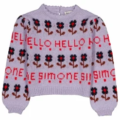 Hello Simone Pull Cleophée Laine Alpaga et Mérinos ||Enfant Pulls, Gilets