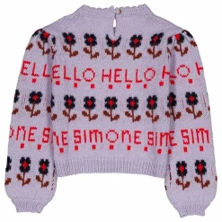 Hello Simone Pull Cleophée Laine Alpaga et Mérinos ||Enfant Pulls, Gilets