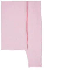 Clearance American Vintage Pull Col Bateau Damsville Laine | Rose chiné