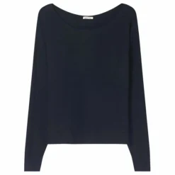 American Vintage Pull Col Bateau Damsville Laine ||Femme Pulls, Gilets