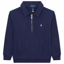 Clearance Ralph Lauren Pull Col Camionneur | Bleu marine