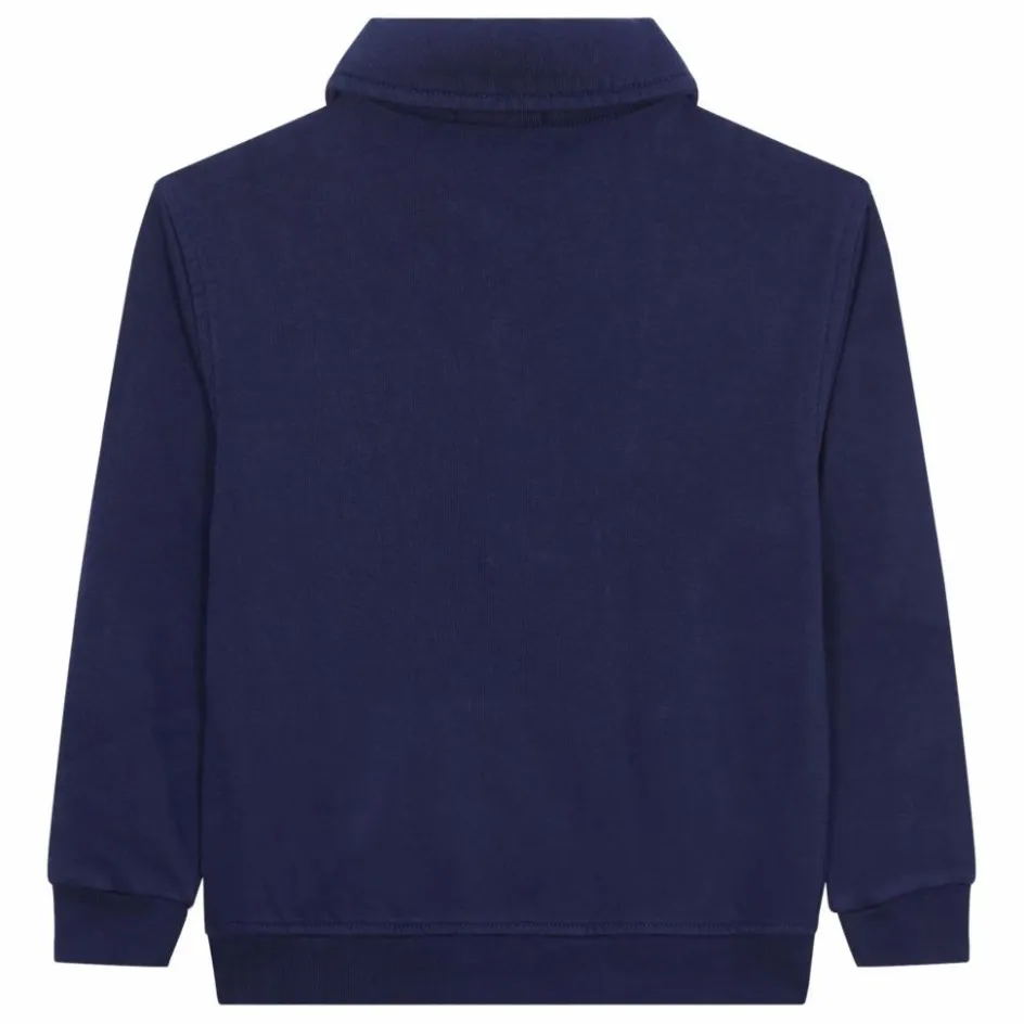 Clearance Ralph Lauren Pull Col Camionneur | Bleu marine