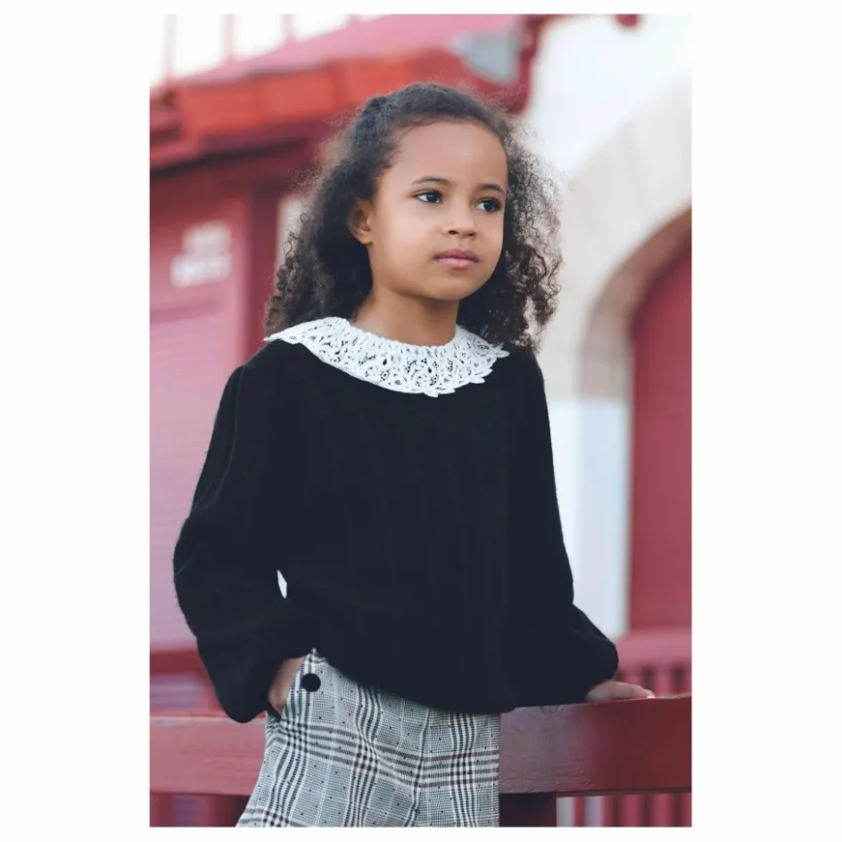 New Pull Col Dentelle | Enfant Pulls, Gilets