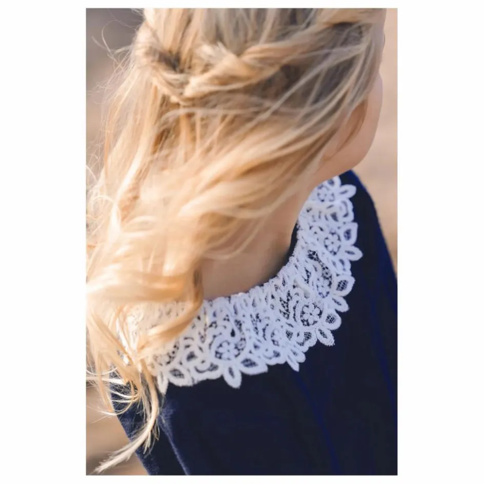 New Pull Col Dentelle | Enfant Pulls, Gilets