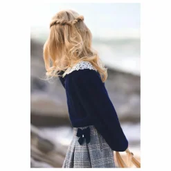 New Pull Col Dentelle | Enfant Pulls, Gilets