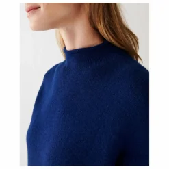Bompard Pull Col Montant Ample Cachemire ||Femme Pulls, Gilets