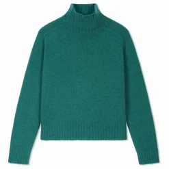 Femme Bompard Pulls, Gilets*Pull Col Montant Manches Marteau Cachemire |
