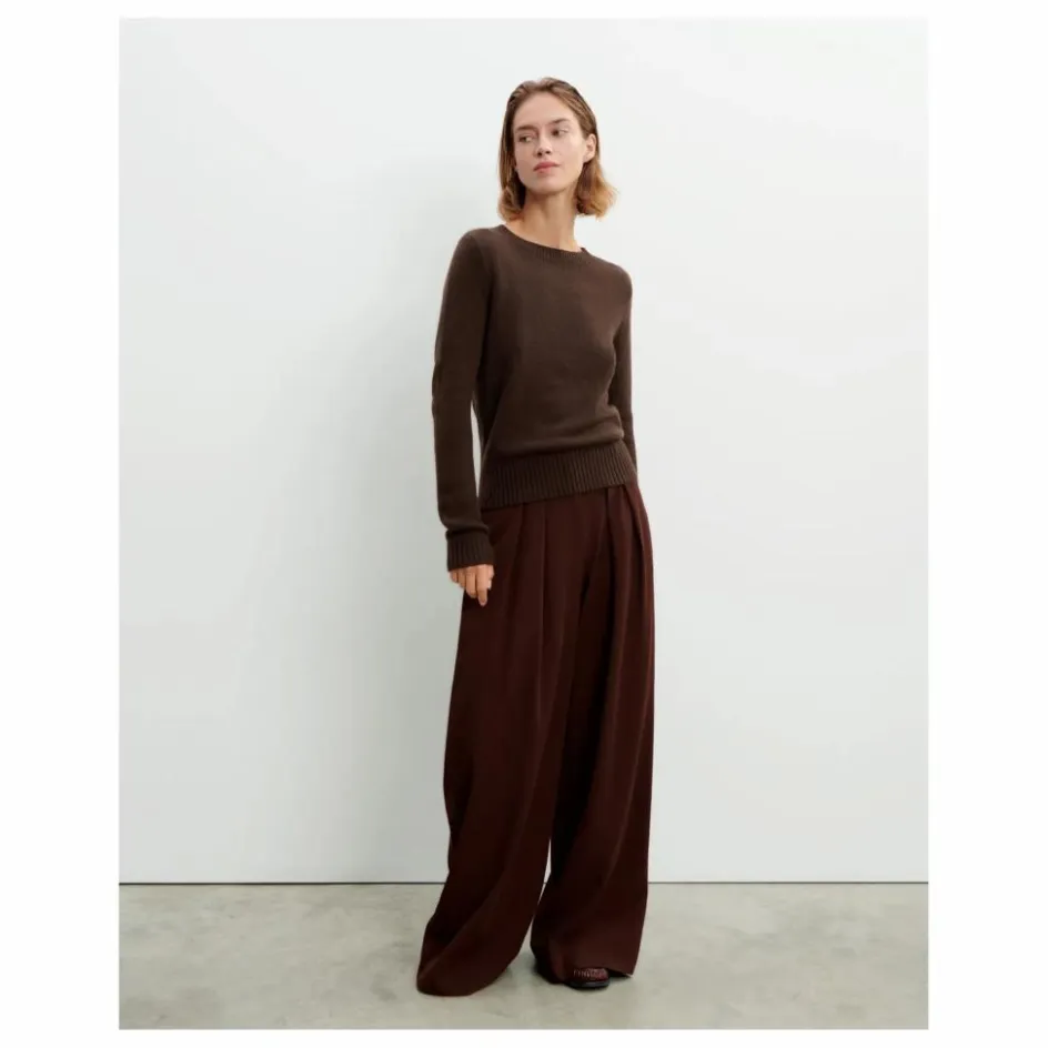 Femme Bompard Pulls, Gilets*Pull Col Rond 4 Fils Cachemire |