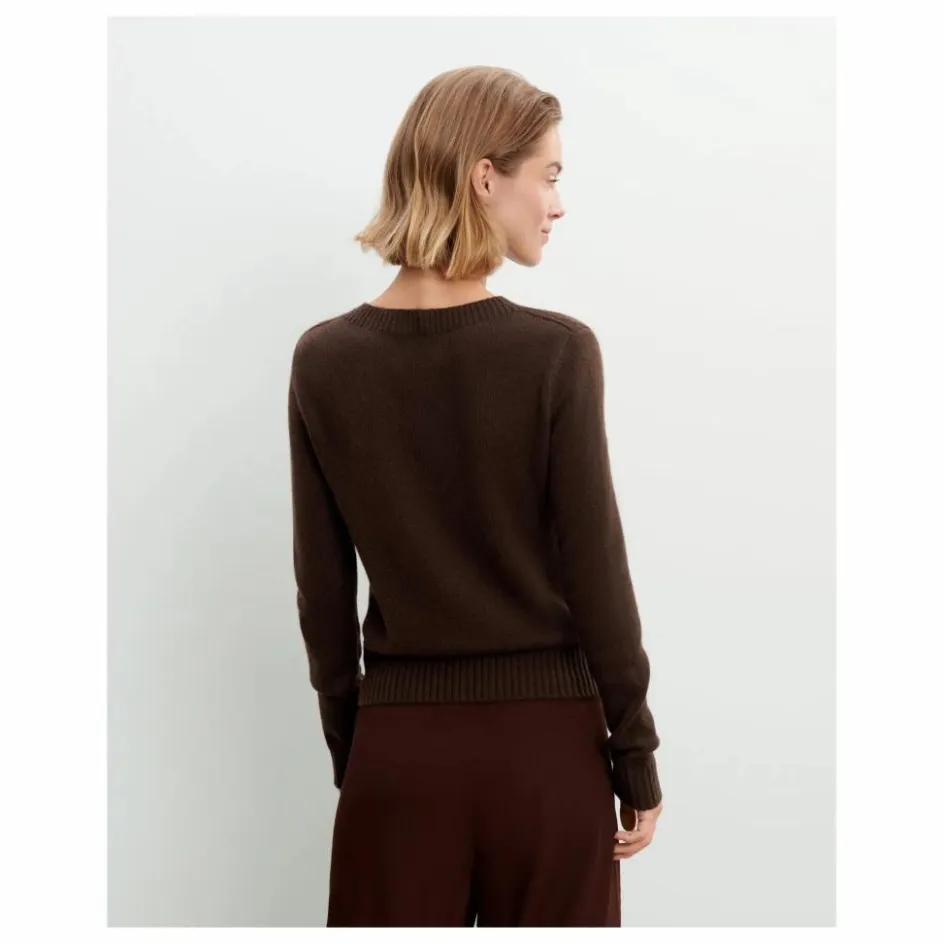 Femme Bompard Pulls, Gilets*Pull Col Rond 4 Fils Cachemire |