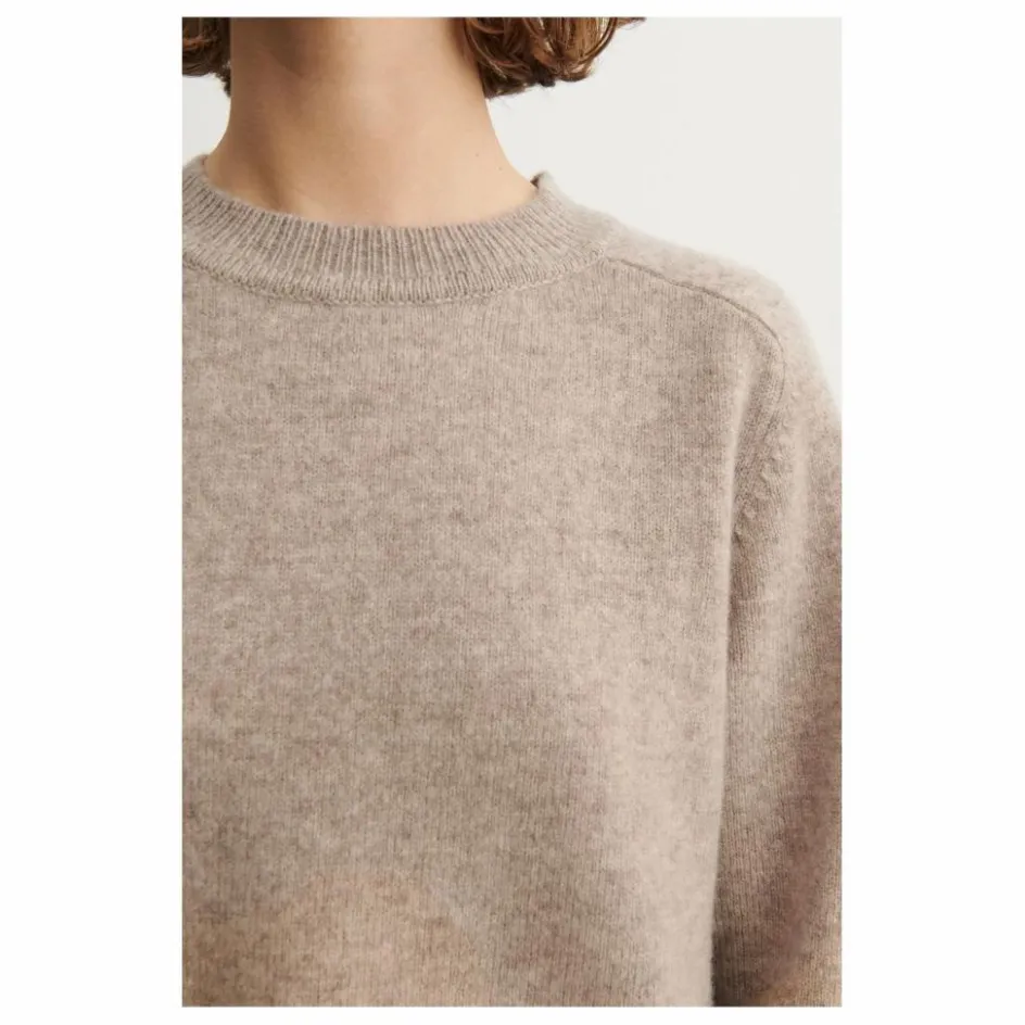 New Pull Col Rond Laine - Collection Femme | Femme Pulls, Gilets