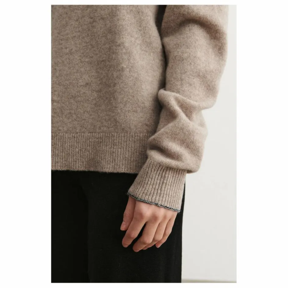 New Pull Col Rond Laine - Collection Femme | Femme Pulls, Gilets