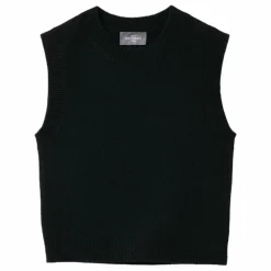 Femme Bompard Pulls, Gilets*Pull Col Rond Sans Manches Cachemire |