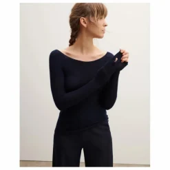 Femme Bompard Pulls, Gilets*Pull Col Rond Ultrafin Sans Couture Cachemire |