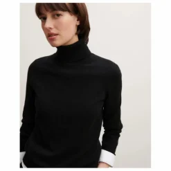 Bompard Pull Col Roulé Classique Cachemire ||Femme Pulls, Gilets