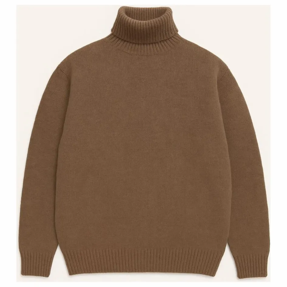Homme Origin Knitwear Sweats, Pulls*Pull Col Roulé Seamless Laine |