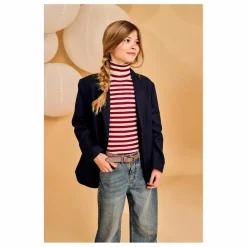 Clearance Pull Col Roulé Vicky Rayé | Enfant Pulls, Gilets|Pulls, Gilets