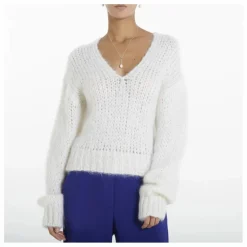 Femme Forte Forte Pulls, Gilets*Pull Col V Mohair |