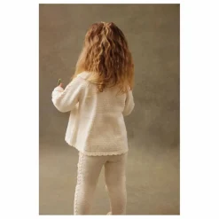 Sale Louise Misha Pull Col Volants Elvina | Crème