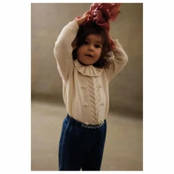 Sale Louise Misha Pull Col Volants Elvina | Crème