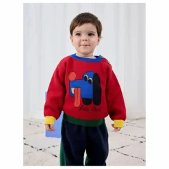 Bobo Choses Pull Colorblock Chien Coton Bio Bébé || Pulls, Gilets|Pulls, Gilets