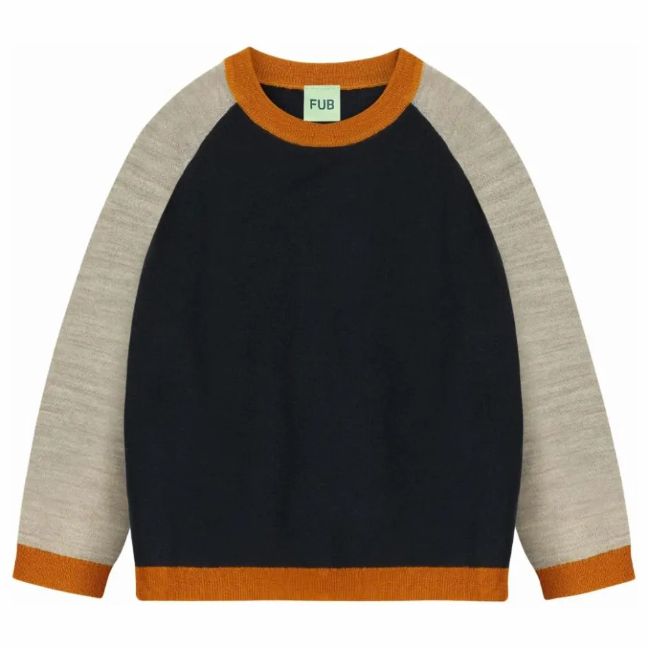 New Pull Colorblock Maille Fine Laine de Mérinos | Enfant Pulls, Gilets