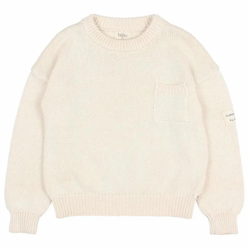 Discount Búho Pull Coton Bio | Ecru