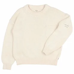 Discount Búho Pull Coton Bio | Ecru
