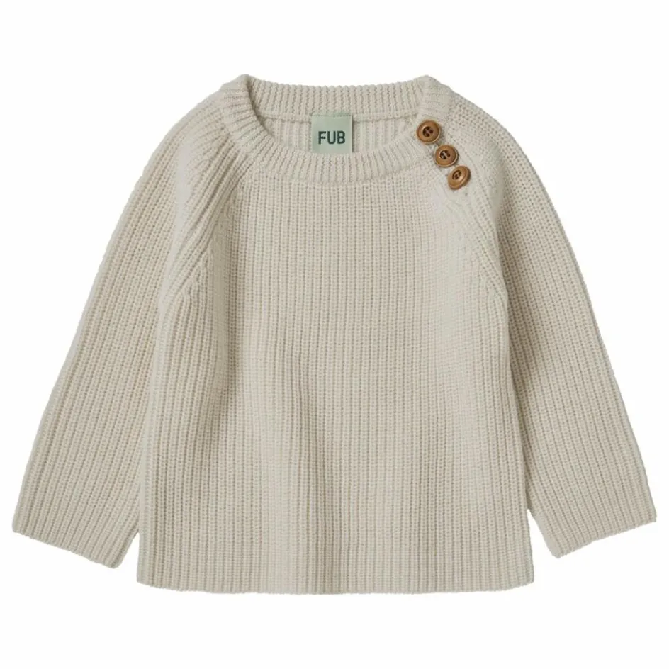 FUB Pulls, Gilets|Pulls, Gilets*Pull Côtelé Laine Mérinos Bébé |