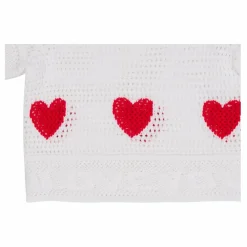 Clearance Stella McCartney Kids Pull Cœur | Blanc