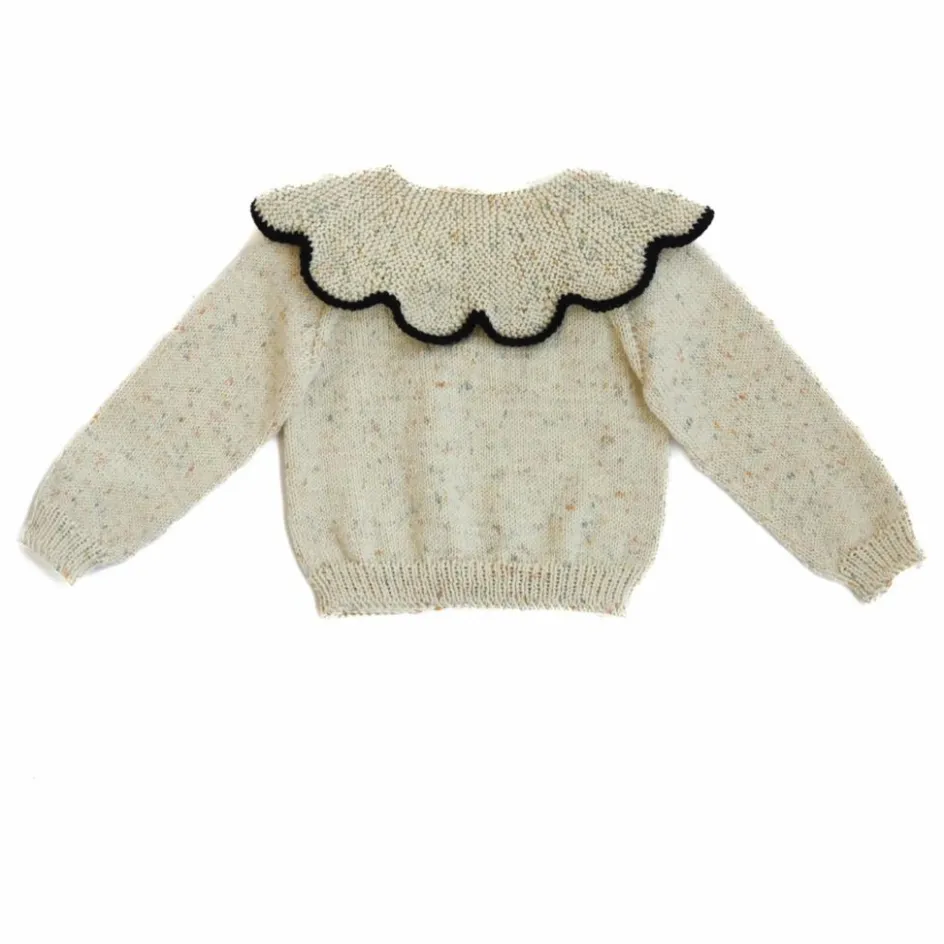 Sale Kalinka Pull Daisy Laine Mérinos | Ecru