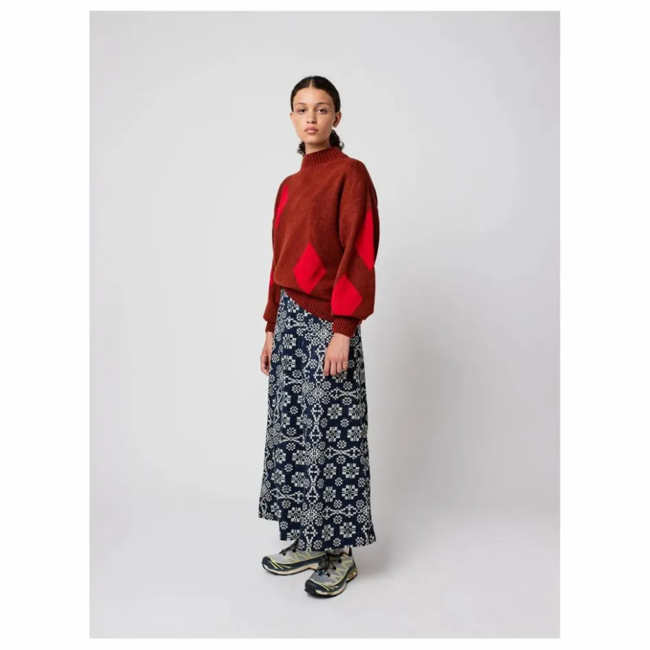 Bobo Choses Pull Diamond Card - Collection Femme | Marron
