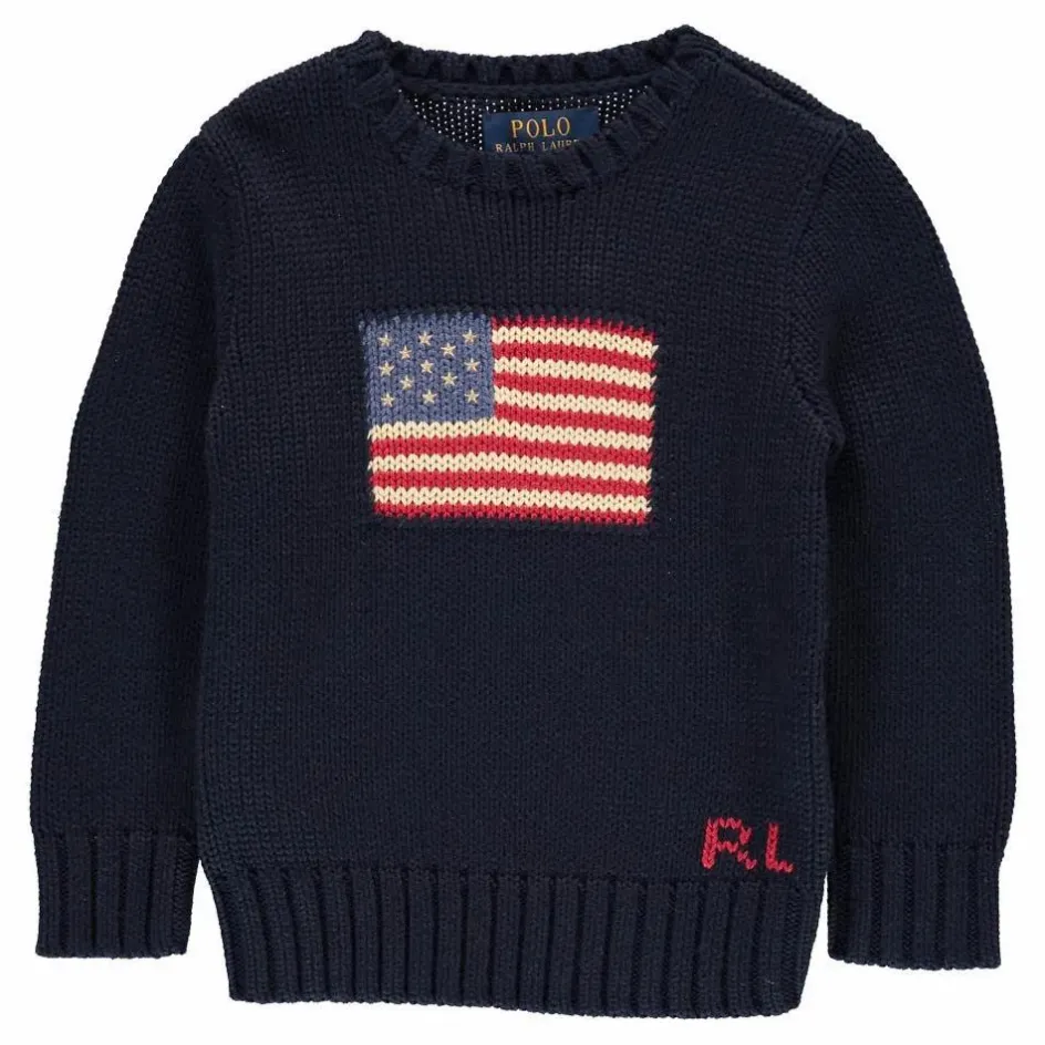 Ralph Lauren Pull Drapeau Américain ||Enfant Pulls, Gilets|Pulls, Gilets