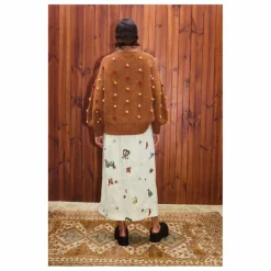 Online Alémais Pull Elia Alpaga et Mohair | Tabac