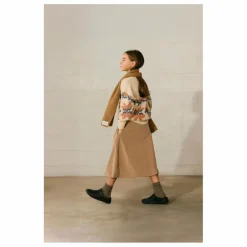 Tangerine Pull Fleuri ||Enfant Pulls, Gilets