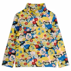Enfant Mini Rodini Pulls, Gilets|Pulls, Gilets*Pull Fleuri Coton Bio |