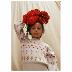 Emile et Ida Pull Fleurs Coton Bio ||Enfant Pulls, Gilets